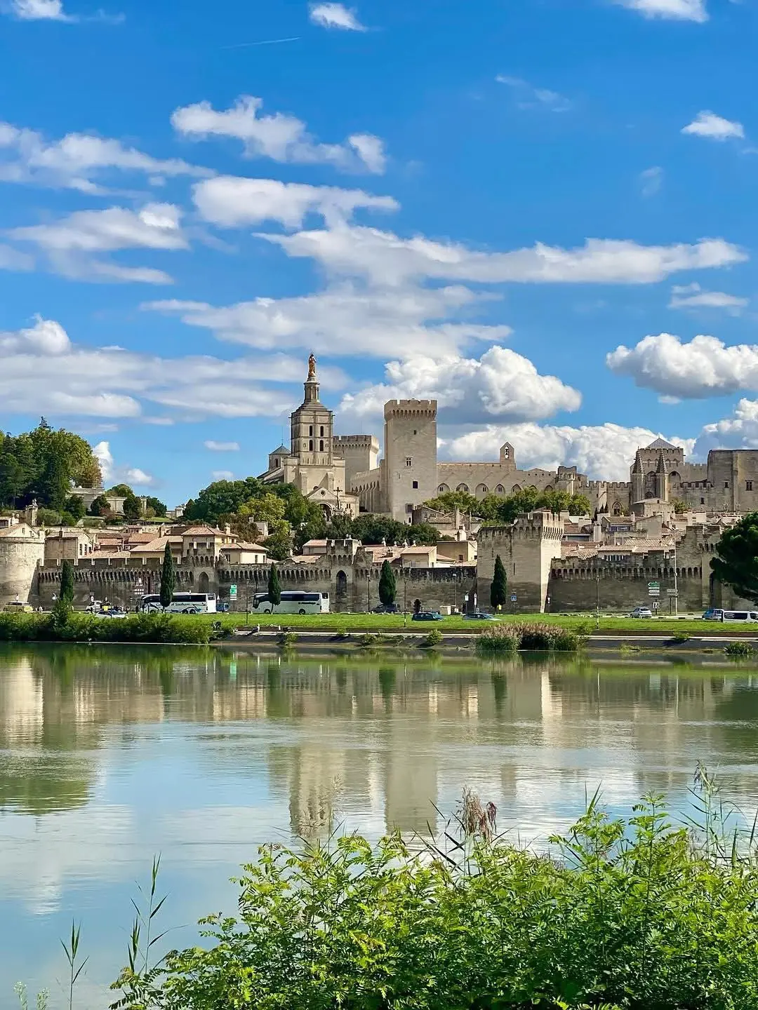 Remparts d'Avignon et Palais des Papes